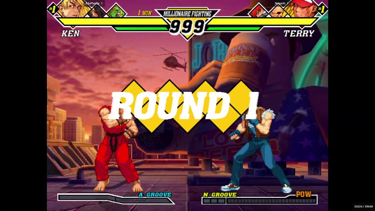 CVS2 /  EduPlayUp VS NOGARTH / FT3/ Fight Cade 2 Flycast