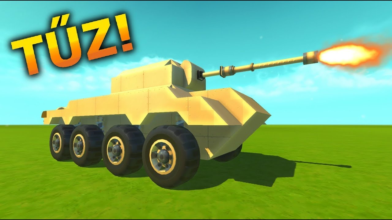 VÉGRE LEHET LŐNI! | Scrap Mechanic