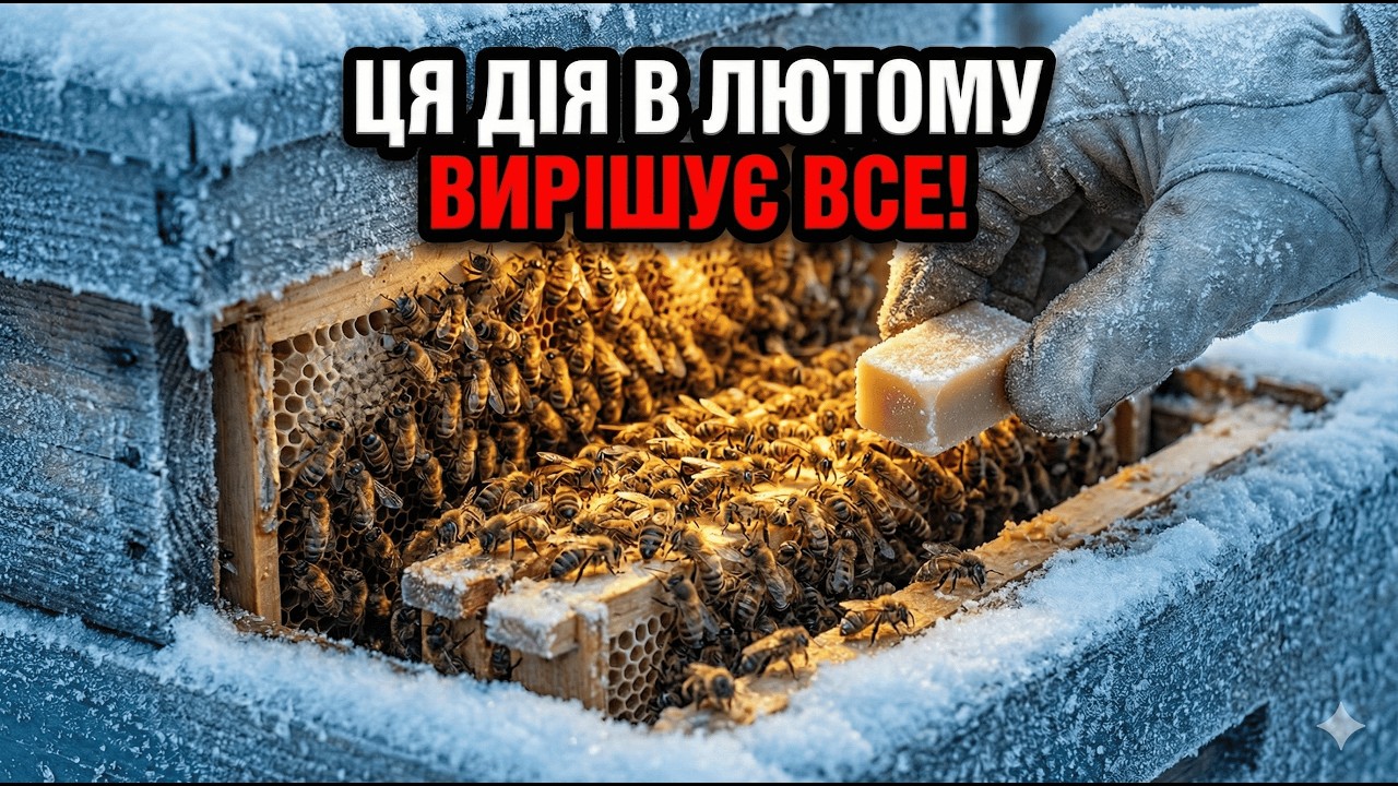 НЕ ЧЕКАЙТЕ березня! Ця проста ДІЯ врятує ваших БДЖІЛ!