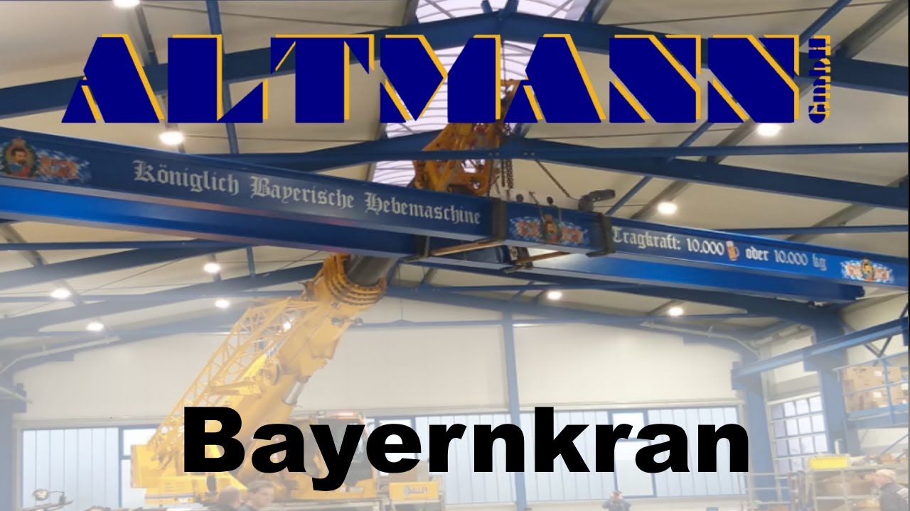 Bayernkran Montage #maschinenbau #montage #krane #madeingermany