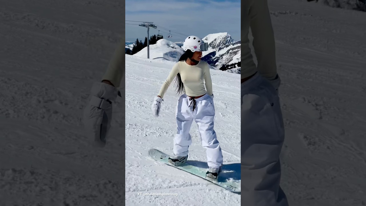 Did you get the chance to do some snowboarding this winter?