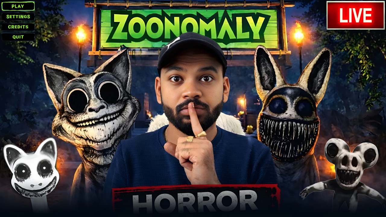 🔴LIVE: Zoonomaly Horror Gameplay ||  Let&rsquo;s play Together! || BOBIGamingYT Live Stream