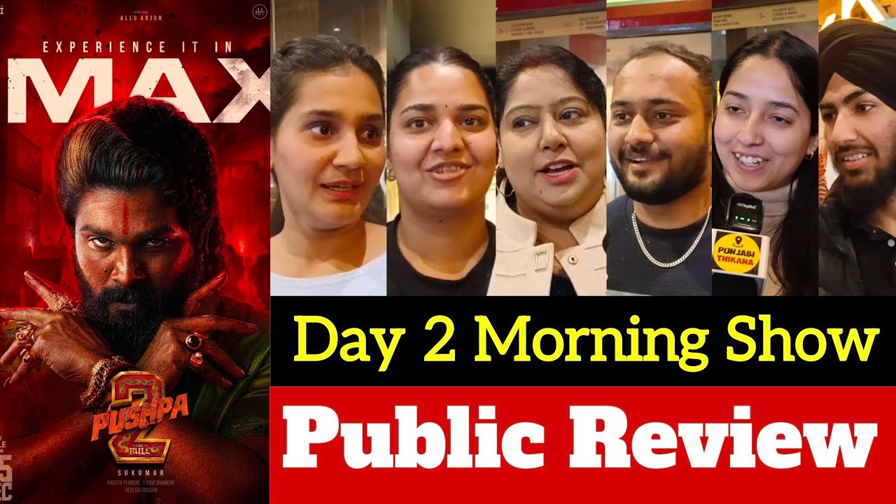 Pushpa 2 Movie Review | Pushpa 2 Public Review | Pushpa 2 Morning Show Day 2 | Pushpa 2 Public Talk