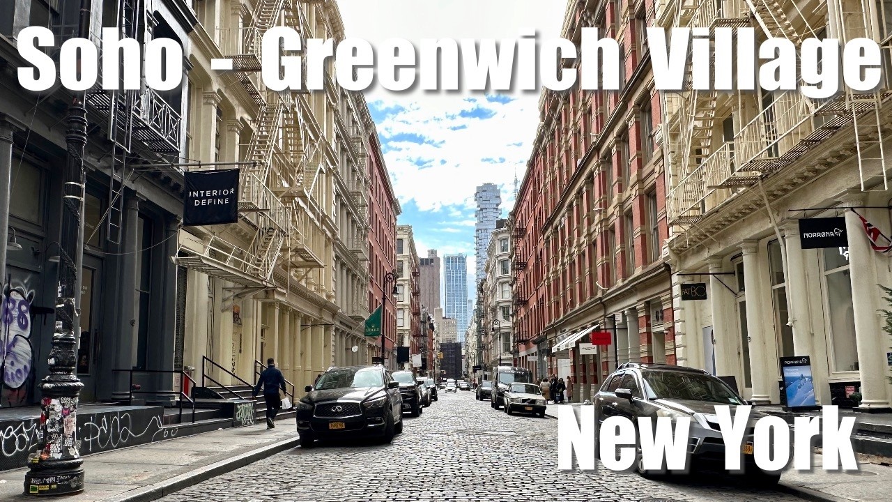 【New York】Walking New York,Soho-Greenwich Village-02/Insta360X4