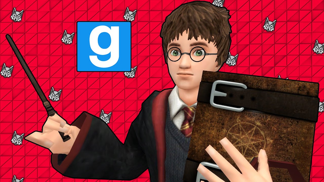 Gmod: Удаленная сцена в туалетной кабинке из «Гарри Поттера» | ПРЯТКИ!