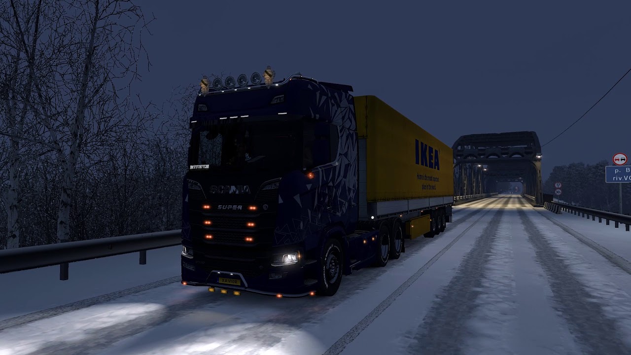 Euro Truck Simulator 2 [RusMap1.8] S.Petersburg (RUS) - Lodeynoye Pole (RUS)