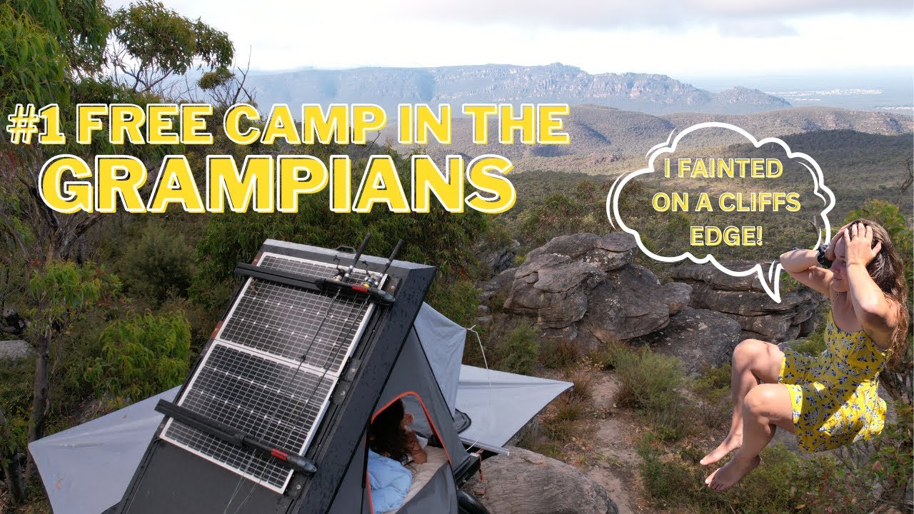 #1 FREE CAMP IN AUSTRALIA WITH THE BEST VIEWS VOTED BY US - Kikijar Heights - Grampians