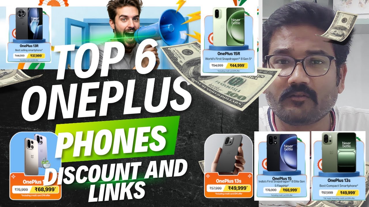 ONEPLUS TOP 6 Mobiles | Deals | Discounts | Links in Description | Oneplus Nord CE5 | Oneplus 5