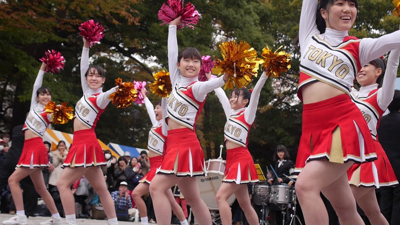 駒場祭2014② チャンスパターンメドレー 東京大学運動会応援部 チアリーダーズ KRANZ