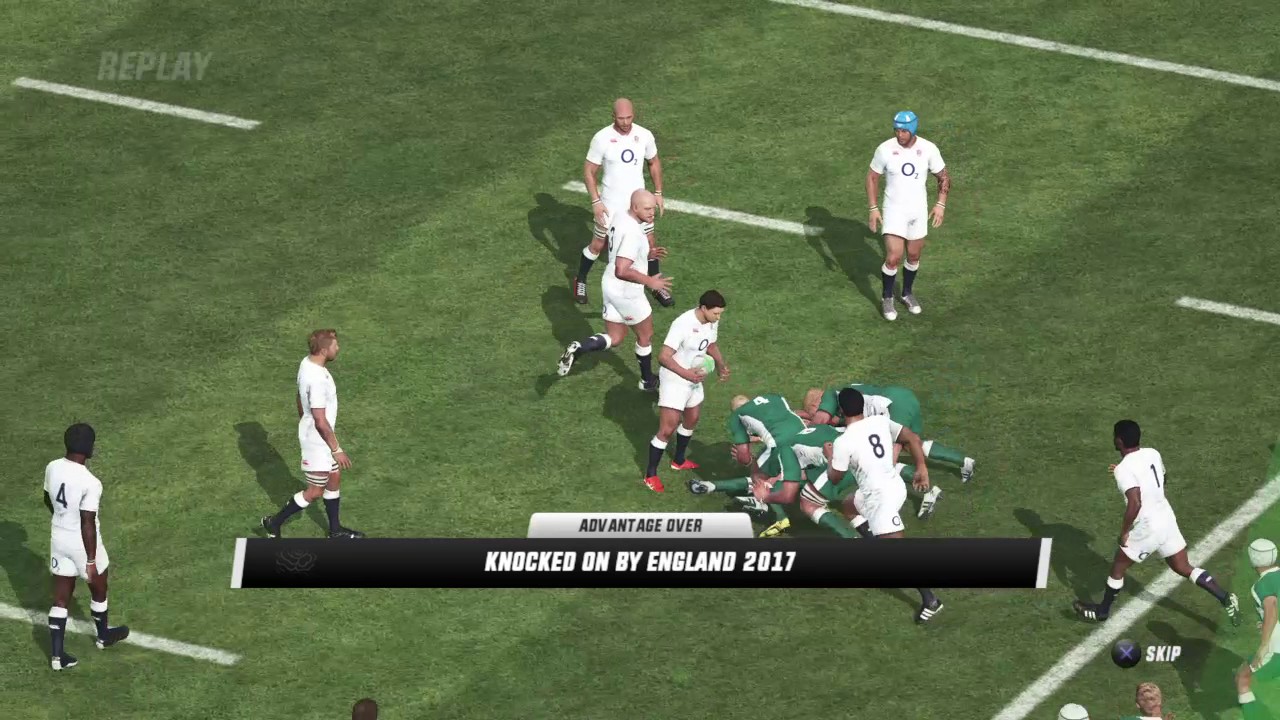 England v Ireland Rugby Challenge 3