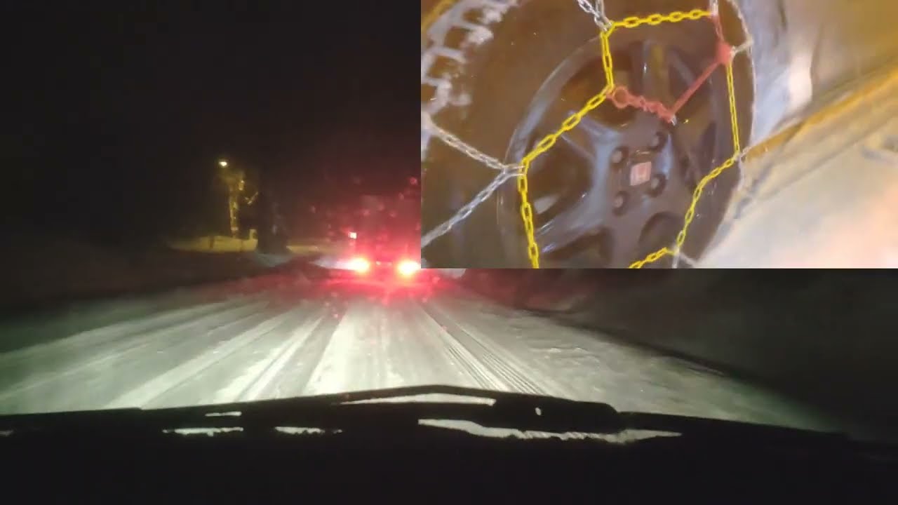 Jazda na łańcuchach w trudnych warunkach, czyli zapomnij o poślizgach