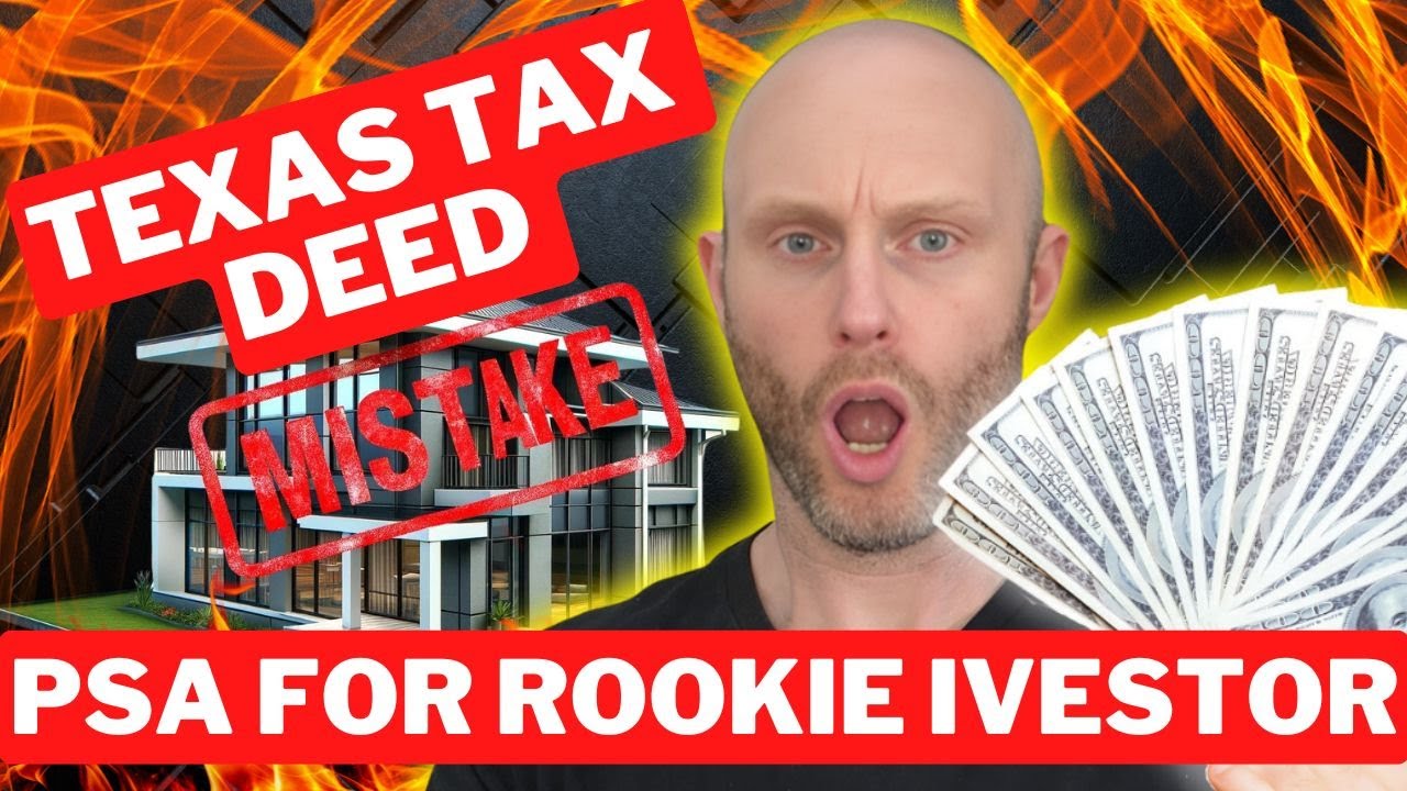 Texas Tax Deed Rookie Mistakes To Avoid For Cheap House