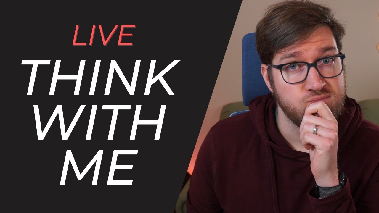 🔴 LIVE - Evergreen Notes in Obsidian & Productivity Tools| #thinkwithme Thursday