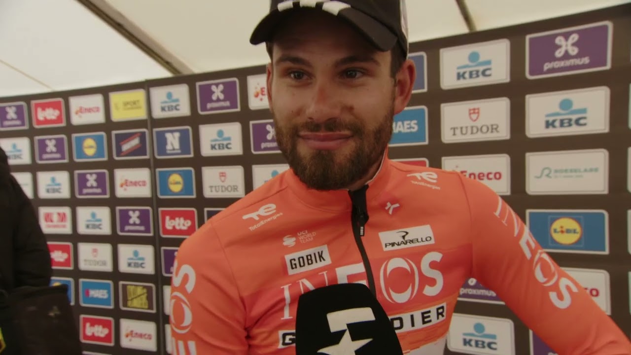 Filippo Ganna - Interview at the finish - Dwars door Vlaanderen 2026