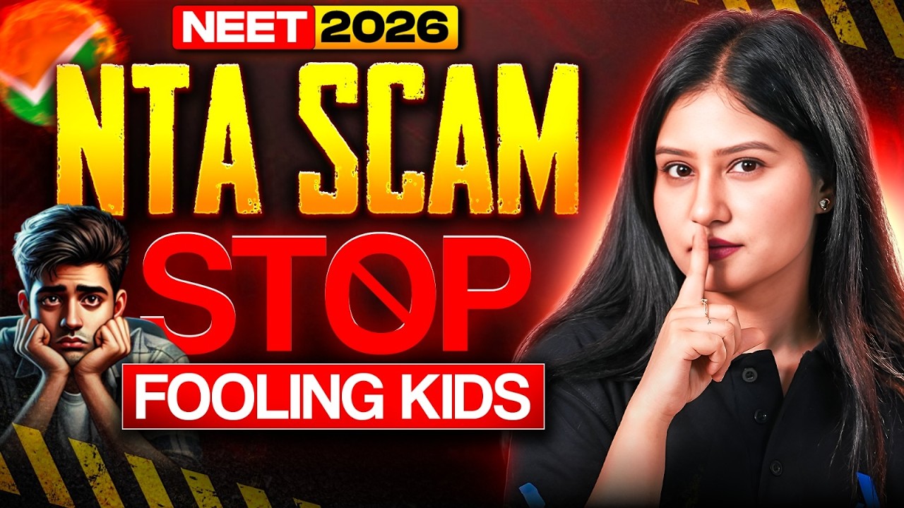 NEET 2026 NTA Scam? 🚨 Stop Fooling Students!