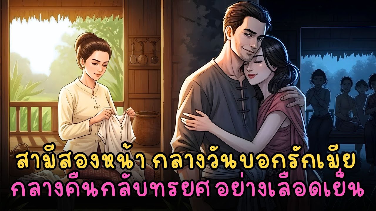 สามีสองหน้า กลางวันบอกรักเมีย กลางคืนกลับทรยศอย่างเลือดเย็น