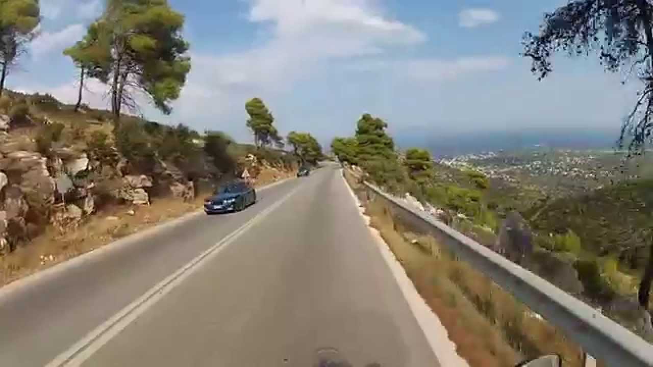 Ride down to Nea Makri, Greece