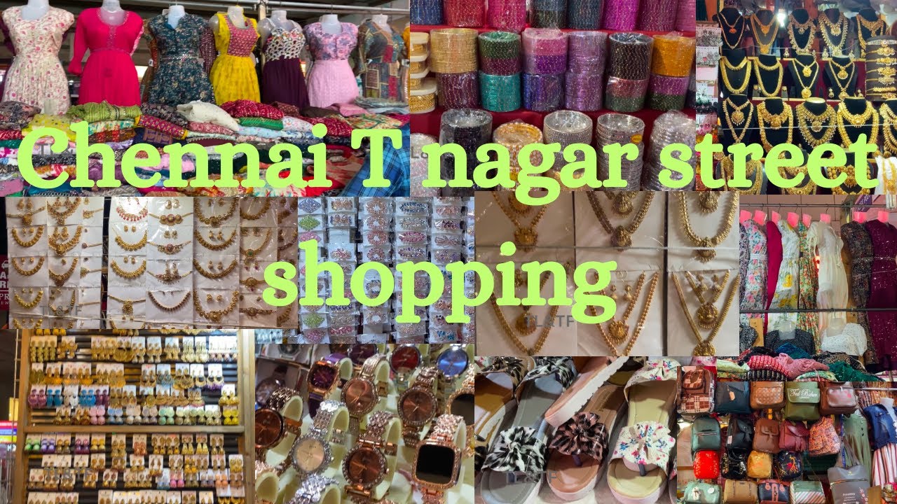 T nagar street shopping | Chennai street shopping 🛍️ 🛒 🛍️ | shopping @ Chennai T Nagar