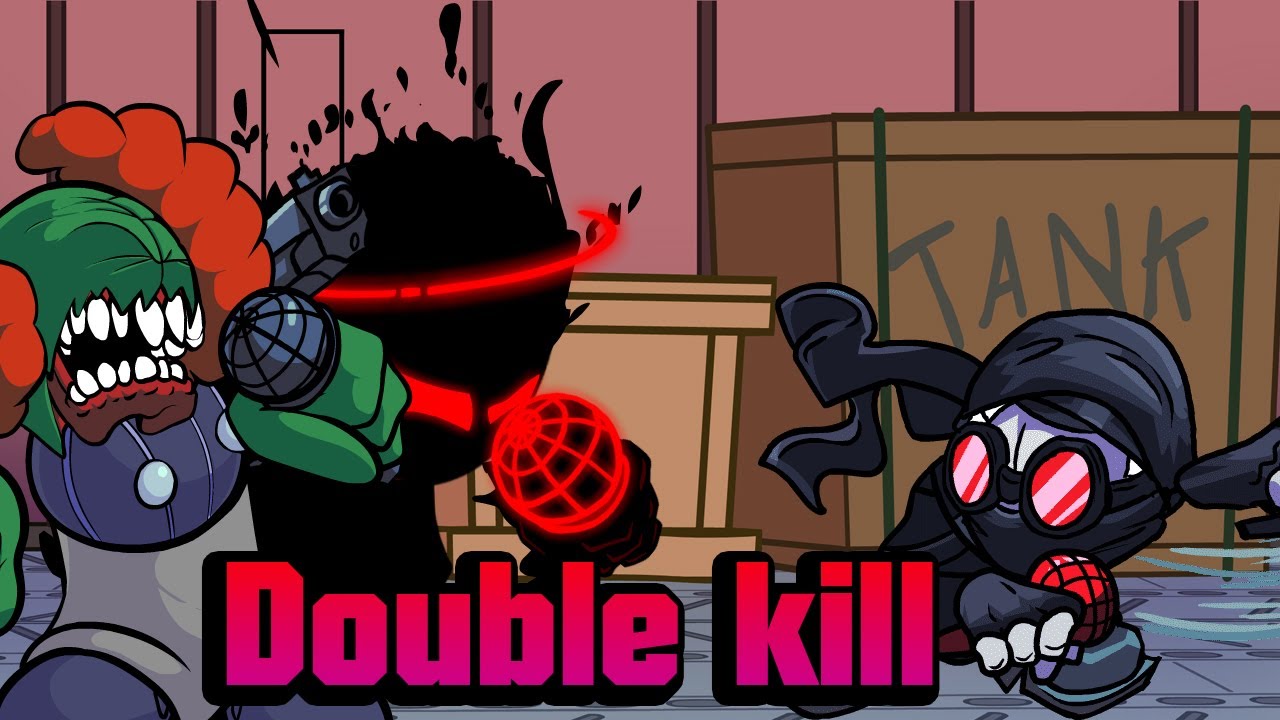 Friday Night Funkin Double kill But Tricky And Auditor And Hank Sings It