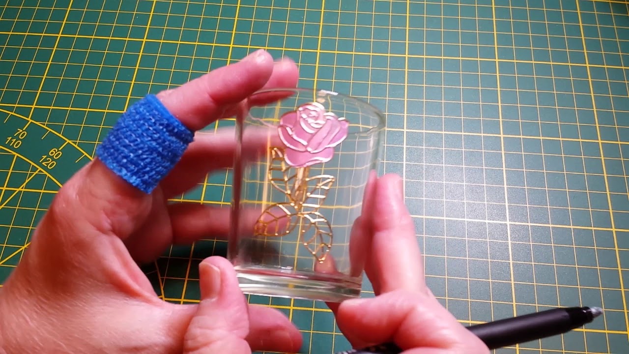 Basteln mit den Glass Markers von Action | Watch me craft