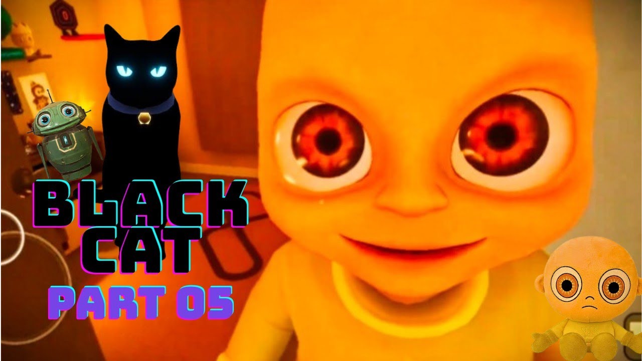 🔴The black cat baby in yellow ||  baby in yellow act 03 gameplay in hindi 