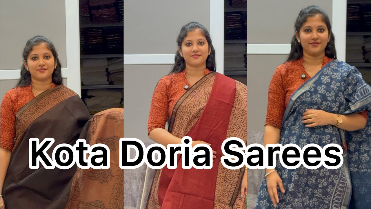 Kota Doria Sarees@Eza_fabz 
