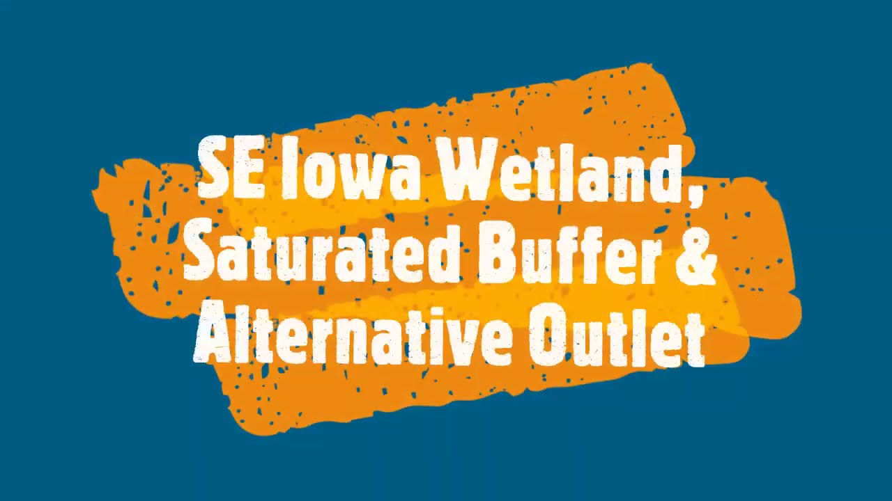 SE IA Wetland Creation, Alternative Outlet, & Saturated Buffer
