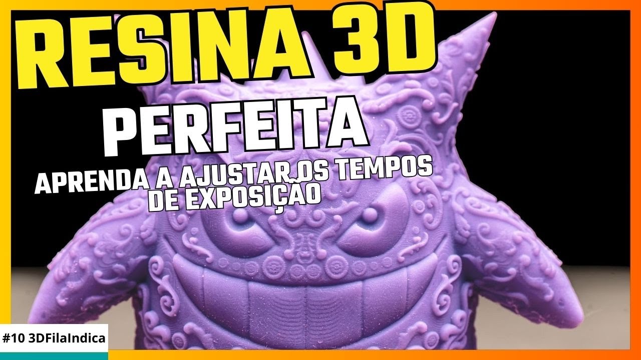 Impressões 3D Perfeitas com Resina: Ajuste o Tempo de Exposição