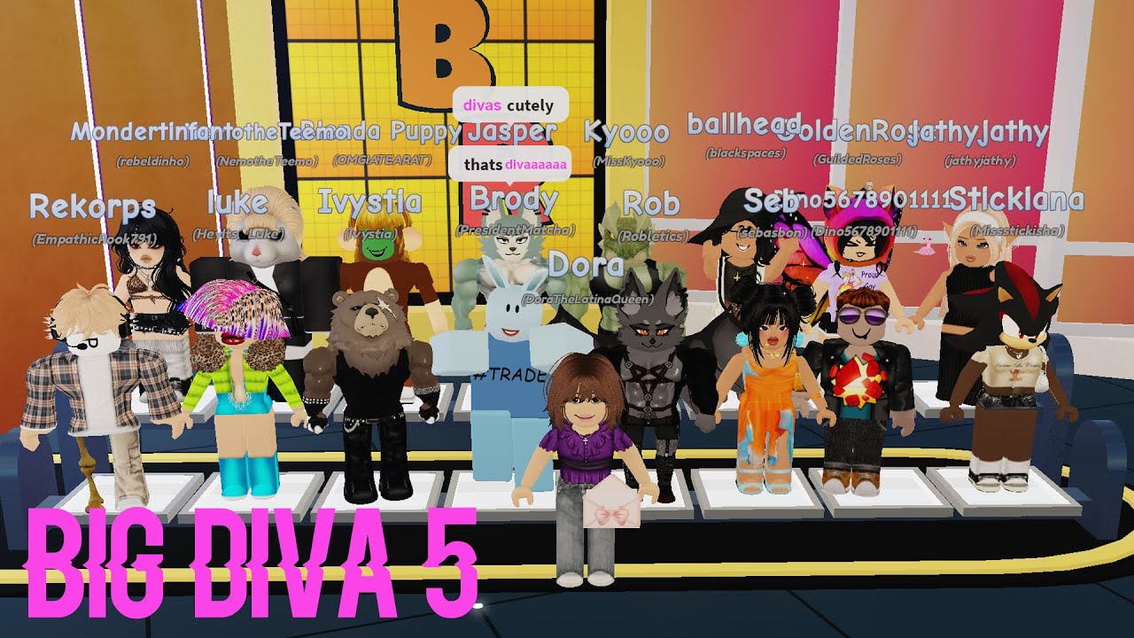 Big Diva 5 All Votes & Evictions + Winner  - Big Brother Roblox