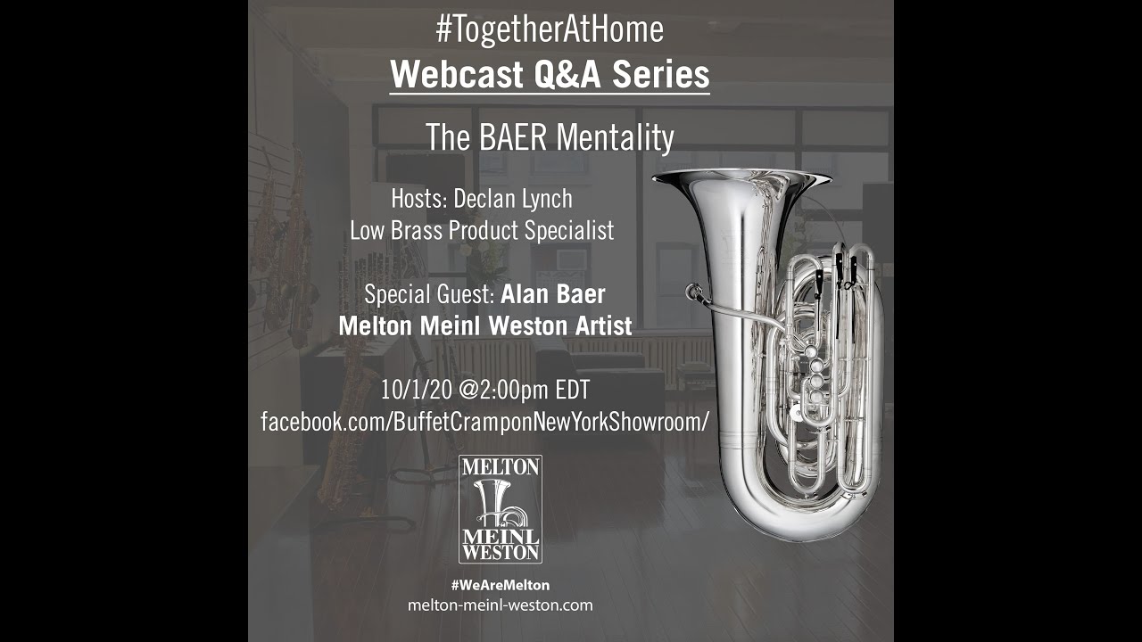 The BAER Mentality with Melton Meinl Weston Artist Alan Baer