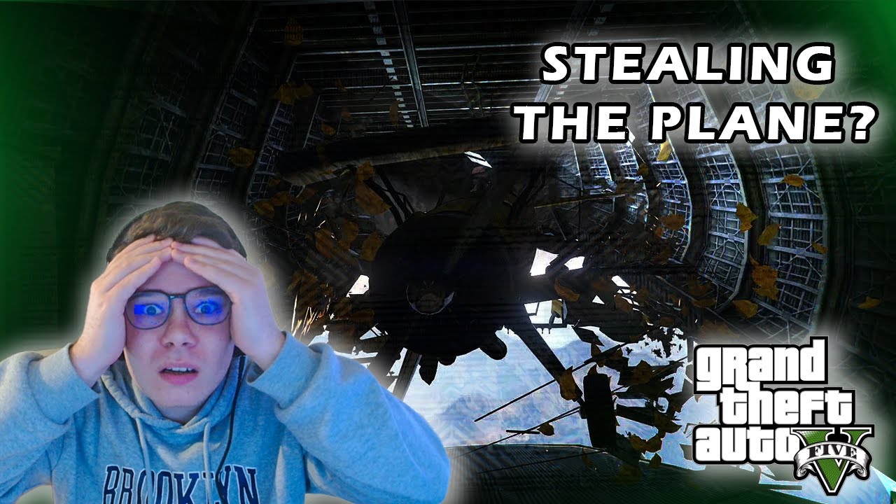 STEALING a PLANE?? | GTA V Story Mode