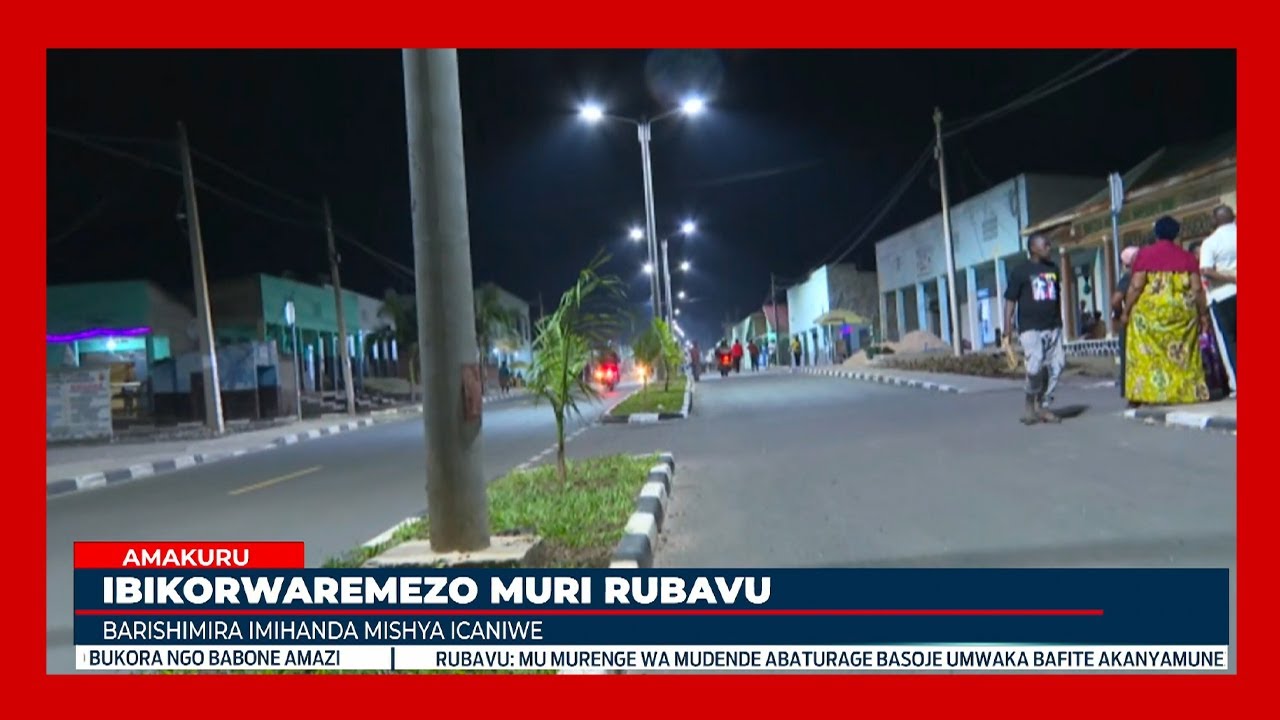 Rubavu: Barishimira ko umwaka wa 2023 ugiye kurangira bafite imihanda mishya kandi icaniwe