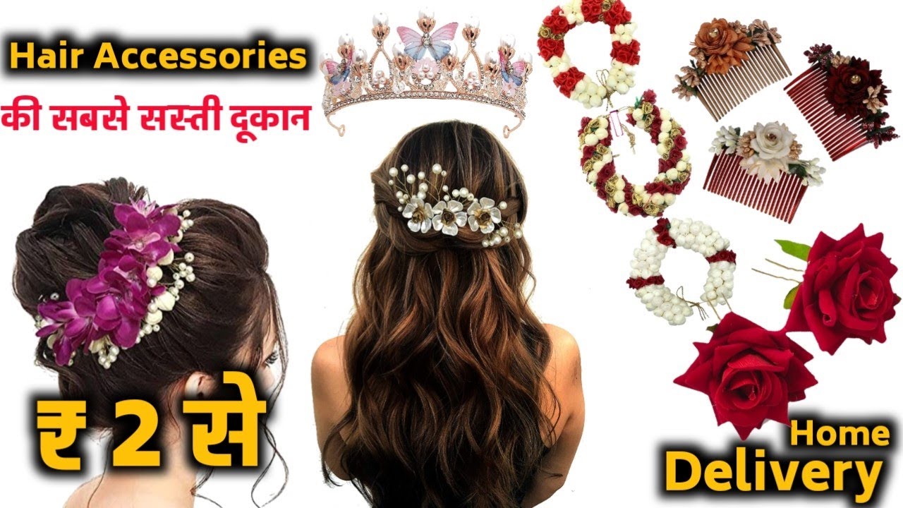 Designer Juda | Hair Accessories | Ladies hair extension manufacturer Delhi | Flower Juda wholesale