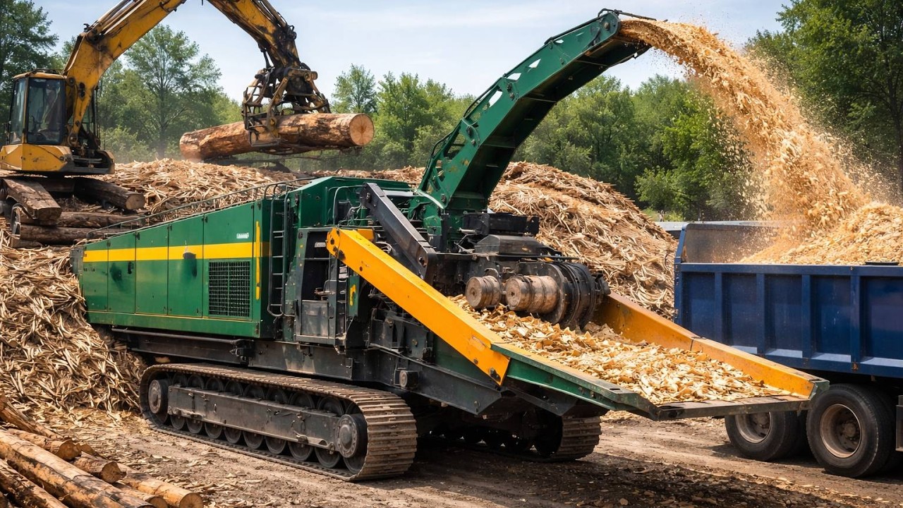 Advanced Industrial Processing | High Performance Timber and Car Shredding