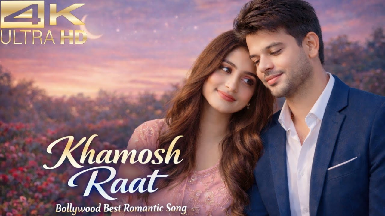 Best Romantic Soulful Hindi Song 🌙 Khamosh Raat 💞 New Bollywood Love Hits | 90s Feel
