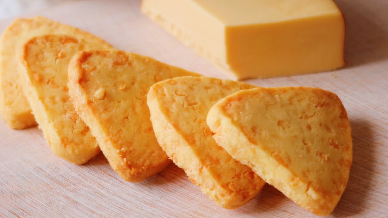 芝士曲奇 Savoury Cookie 咸味曲奇，咸香酥脆，一定要试试哦