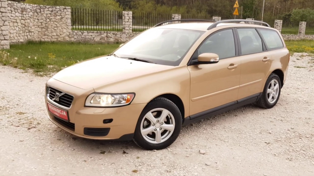 Volvo V50 2008r LIFT 1.8 FlexiFuel Prezentacja Samochodu