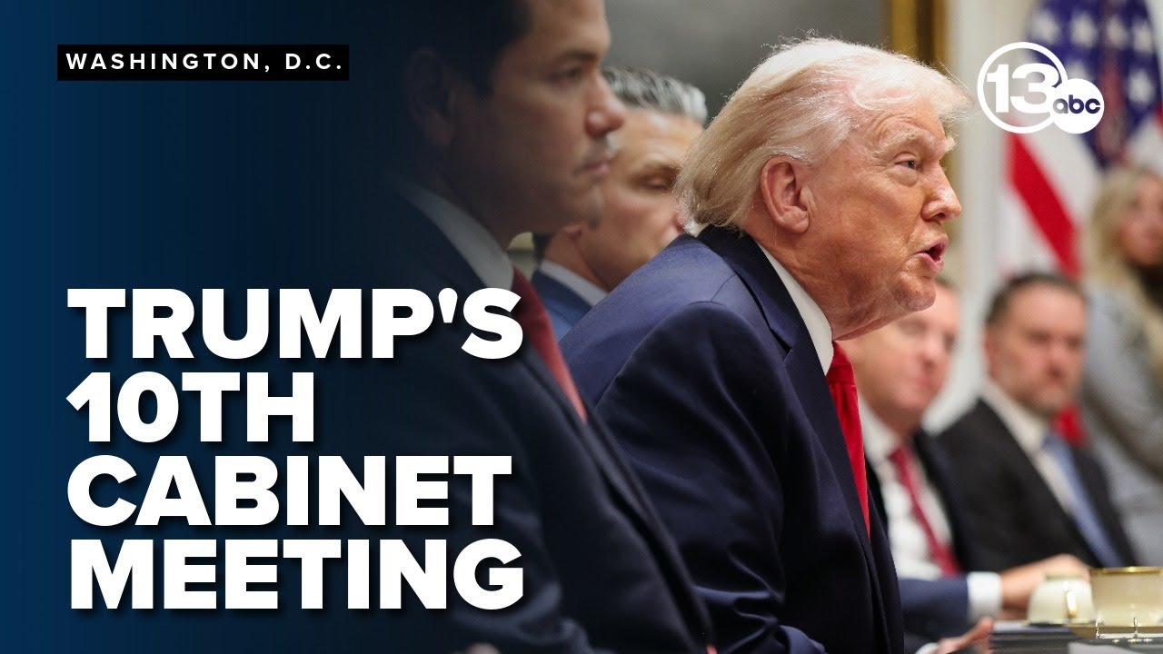 FULL: Trump hosts Cabinet meeting amid Minnesota crackdown, Democratic shutdown threats