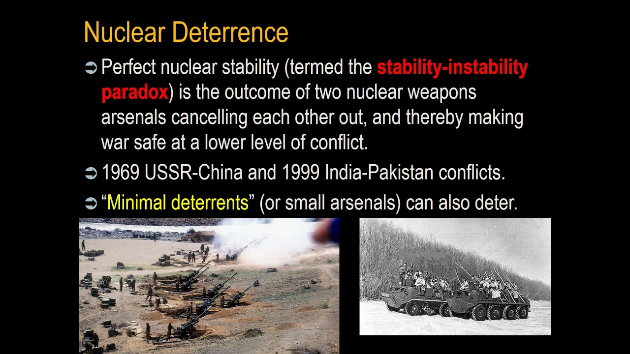 005 International Relations Theory Lecture 7 Nuclear Deterrence
