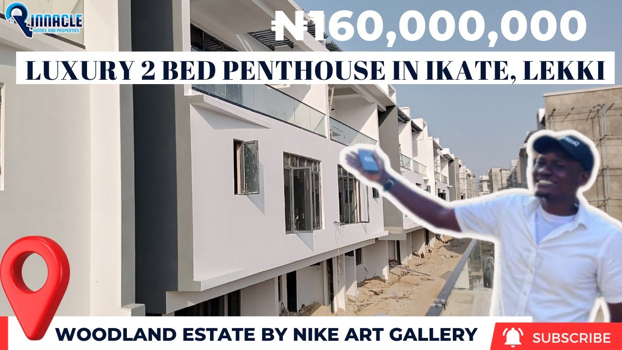Inside the #160,000,000 ($96,000) Luxury 2 Bedroom Penthouse at Woodland Estate, Ikate, Lekki, Lagos