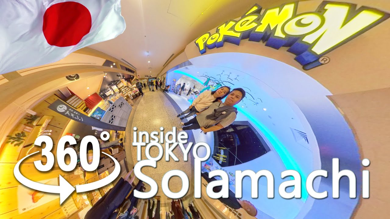 360 video | Inside Tokyo Solamachi | Tokyo Japan