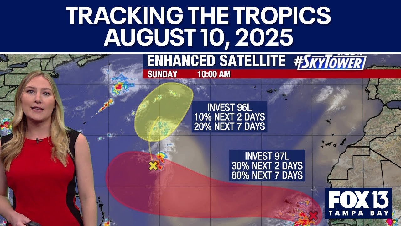 Tracking the Tropics: August 10, 2025
