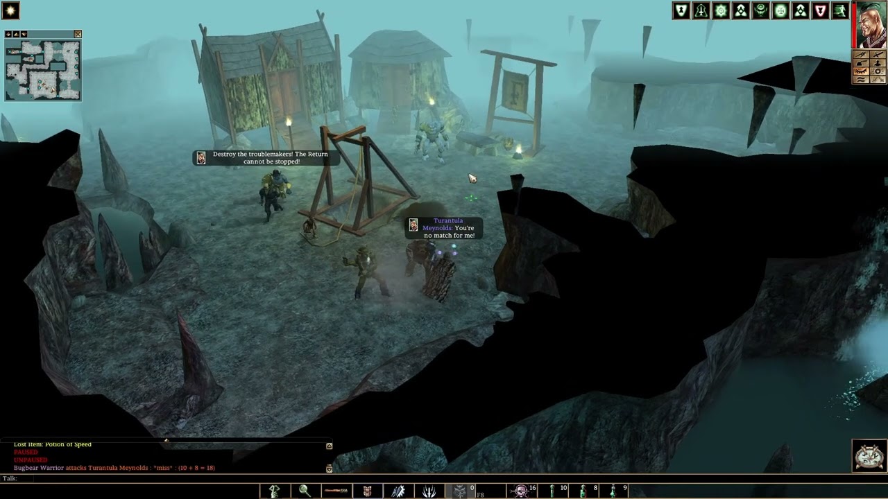 Neverwinter Unarmed (2-North Road Caves: Dergiab and Ganon)