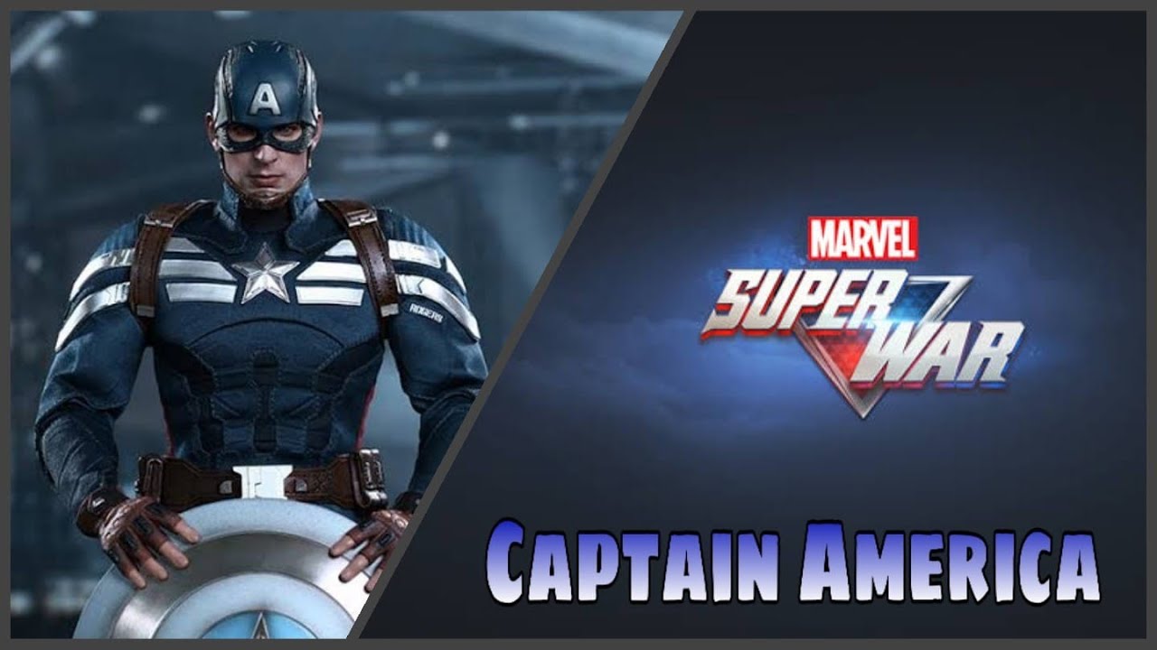 MARVEL Super War - Captain America Gameplay (MVP Jungle Build / Winter Soldier Skin)