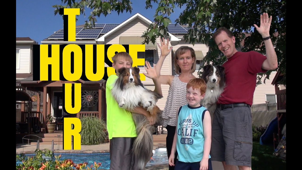 🏡 HOUSE TOUR of the BURKE BUNCH! -  🏡  vlog e86
