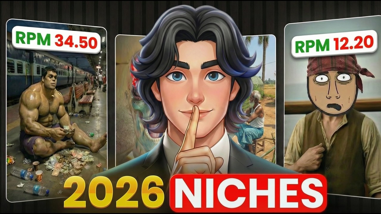5 High RPM Faceless Niches That Made me 1 Lakh/Month