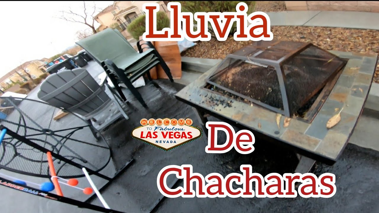 Lo que tiran en USA Las Vegas #124 llovio agua pero mas llovieron chacharas