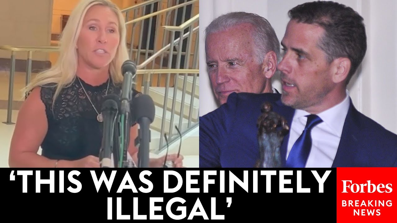 BREAKING NEWS: Marjorie Taylor Greene Speaks Out After Reading FBI's FD-1023 Form On Biden Family