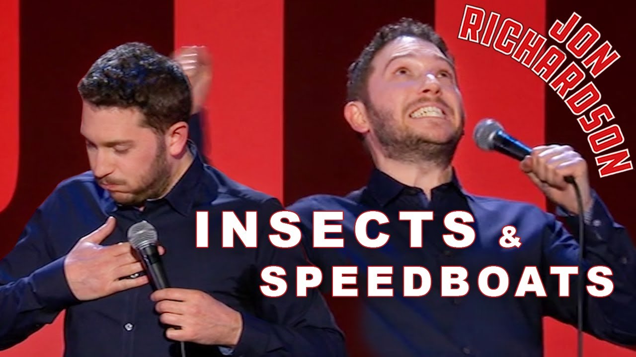 Jon Richardson's Adventure With Insects and Speedboats | JON RICHARDSON