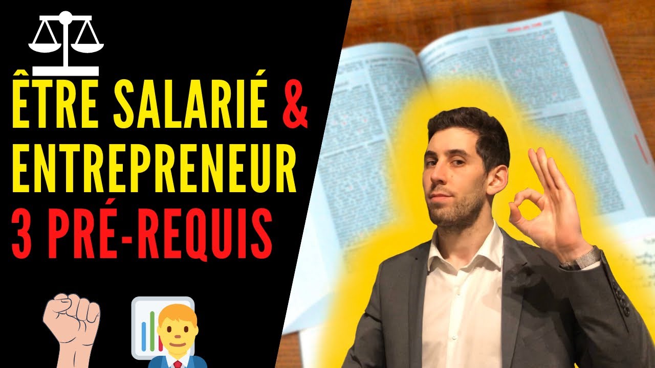 Comment créer son entreprise en étant salarié ?